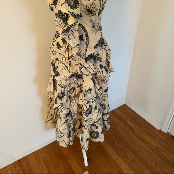 Ulla Johnson Ondine Dress Color Lemonbalm Size 4 excellent condition - Picture 11 of 11
